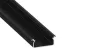 TEKKNI TVED Set, black, transparent cover, 2.02 m
