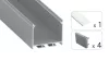 TEKKNI NORS Set, silver, transparent cover, 3 m