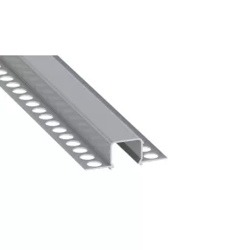 TEKKNI MOSSO Set, silver, transparent cover, 2.02 m
