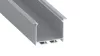 TEKKNI HEDE Set, silver, transparent cover, 2.02 m