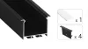 TEKKNI HEDE Set, black, milky cover, 3 m