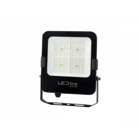   FLUX LED-reflektor, 120°, IP66, 50 W, Természetes fehér, fekete