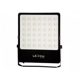  FLUX LED-reflektor, 120°, IP66, 600 W, Természetes fehér, fekete