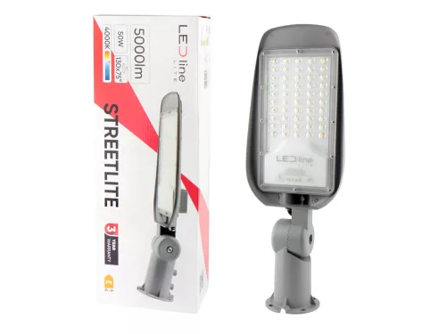 LEDline LITE Road luminaire STREETLITE 50W 4000K 5000lm grey