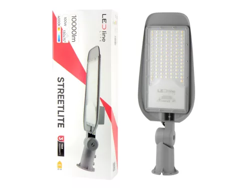 LEDline LITE Road luminaire STREETLITE 100W 4000K 10000lm grey