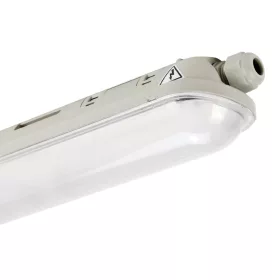   LINKER hermetic fixture 5000K 40W 6000lm IP65 120cm gray PRIME emergency module LAW 3h AT