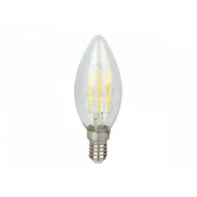 E14 LED-fényforrás, 4 W, filament, Természetes fehér