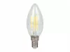 E14 LED-fényforrás, 6 W, filament, Meleg fehér