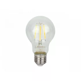 E27 LED-fényforrás, 4 W, filament, Meleg fehér