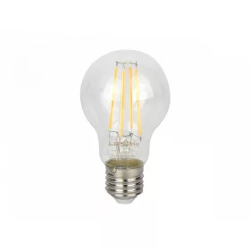 E27 LED-fényforrás, 7 W, filament, Meleg fehér