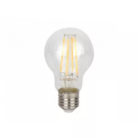 E27 LED-fényforrás, 7 W, filament, Természetes fehér