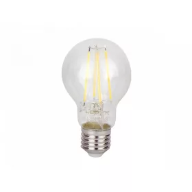 E27 LED-fényforrás, 10 W, filament, Meleg fehér