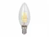E14 LED-fényforrás, 5 W, filament, Meleg fehér