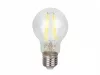 E27 LED-fényforrás, 7 W, filament, szabályozható, Meleg fehér