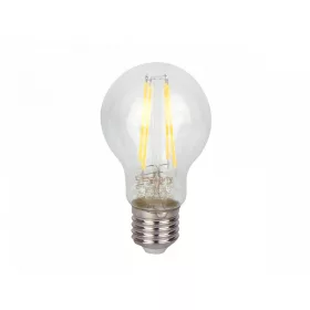   E27 LED-fényforrás, 7 W, filament, szabályozható, Meleg fehér