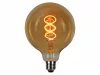 E27 LED-fényforrás, 4 W, filament, szabályozható, Meleg fehér, 5 év garancia