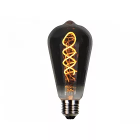   E27 LED-fényforrás, 4 W, filament, szabályozható, Meleg fehér, 5 év garancia