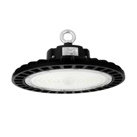   PHANTOM Csarnokvilágító, 120°, IP65, IK08, 150 W, szabályozható, Természetes fehér, fekete