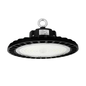   PHANTOM Csarnokvilágító, 120°, IP65, IK08, 150 W, szabályozható, Természetes fehér, fekete