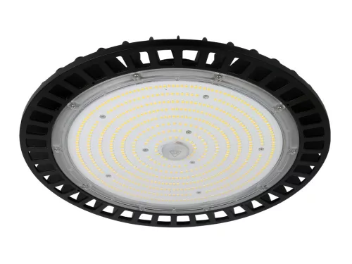 PHANTOM Csarnokvilágító, 90°, IP65, IK08, 200 W, szabályozható, Természetes fehér, fekete