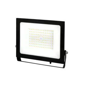  LUMINO LED-reflektor, 120°, IP65, 100 W, Természetes fehér, fekete
