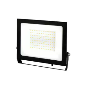   LUMINO LED-reflektor, 120°, IP65, 100 W, Természetes fehér, fekete