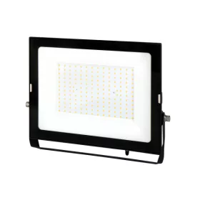   LUMINO LED-reflektor, 120°, IP65, 150 W, Természetes fehér, fekete