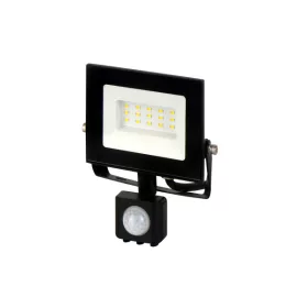   LUMINO mozgásérzékelős LED-reflektor, 120°, IP44, 10 W, Természetes fehér, fekete