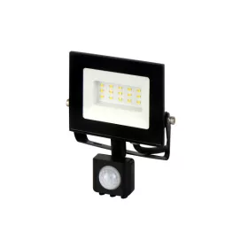   LUMINO mozgásérzékelős LED-reflektor, 120°, IP44, 10 W, Természetes fehér, fekete