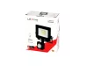 LUMINO mozgásérzékelős LED-reflektor, 120°, IP44, 10 W, Természetes fehér, fekete