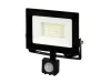 LUMINO mozgásérzékelős LED-reflektor, 120°, IP44, 30 W, Természetes fehér, fekete