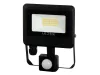 PHOTON mozgásérzékelős LED-reflektor, 120°, IP65, 20 W, Természetes fehér, fekete