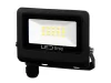 PHOTON LED-reflektor, 120°, IP65, 10 W, Természetes fehér, fekete