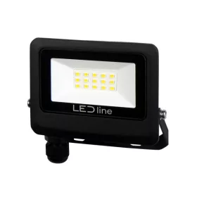   PHOTON LED-reflektor, 120°, IP65, 10 W, Természetes fehér, fekete