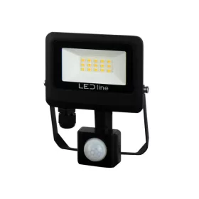   PHOTON mozgásérzékelős LED-reflektor, 120°, IP65, 10 W, Természetes fehér, fekete
