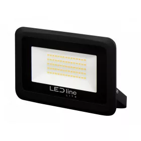   PHOTON LED-reflektor, 120°, IP65, 50 W, Természetes fehér, fekete