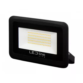   PHOTON LED-reflektor, 120°, IP65, 50 W, Természetes fehér, fekete