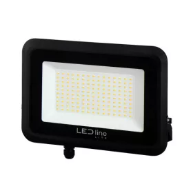   PHOTON LED-reflektor, 120°, IP65, 100 W, Természetes fehér, fekete