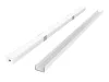 LED line PRIME felületre szerelhető LED profil szett fehér - opál fedlappal, rögzítőkkel és végzárókkal