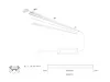 LED line PRIME sarokba illeszthető LED profil szett ezüst - opál fedlappal, rögzítőkkel és végzárókkal