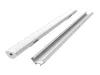 LED line PRIME sarokba illeszthető LED profil szett fehér - opál fedlappal, rögzítőkkel és végzárókkal