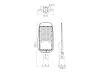 LEDline LITE Road luminaire STREETLITE 100W 4000K 10000lm black