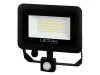 PHOTON mozgásérzékelős LED-reflektor, 120°, IP65, 100 W, Természetes fehér, fekete