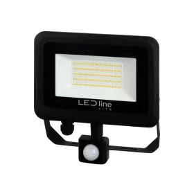   PHOTON mozgásérzékelős LED-reflektor, 120°, IP65, 100 W, Természetes fehér, fekete