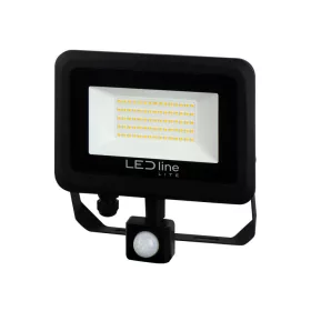   PHOTON mozgásérzékelős LED-reflektor, 120°, IP65, 100 W, Természetes fehér, fekete