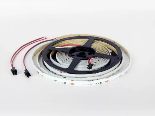 Digitális LED-szalag, COB, 3920 LED, 24 V DC, 21 W/m, IP20, RGBW, 5 év garancia, kiszerelés (5 méter)