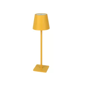   Asztali lámpa TAZA 3,5W 400lm CCT IP54 yellow 2x2000mAh 4in1 LITE