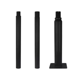 Lighting split pole 3m fekete