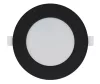 Downlight MOLLY 3CCT(3K/4K/6K) 12W 1100lm round IP20 black LITE