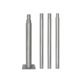 Lighting split pole 4m szürke PRIME